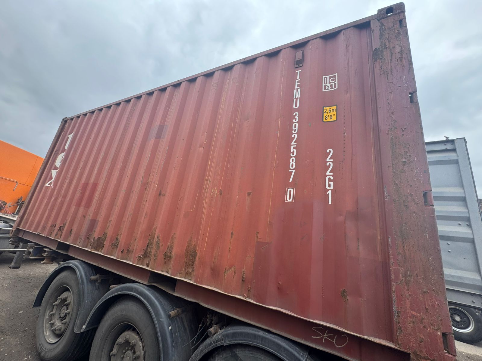 Морской контейнер TEMU2876385
