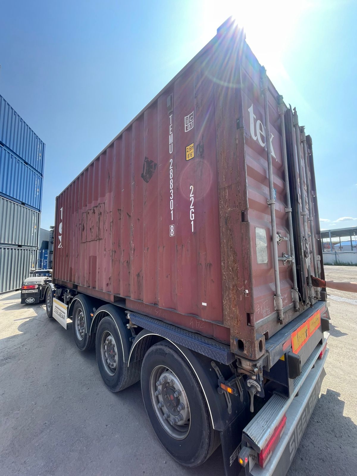 Морской контейнер TEMU2883018