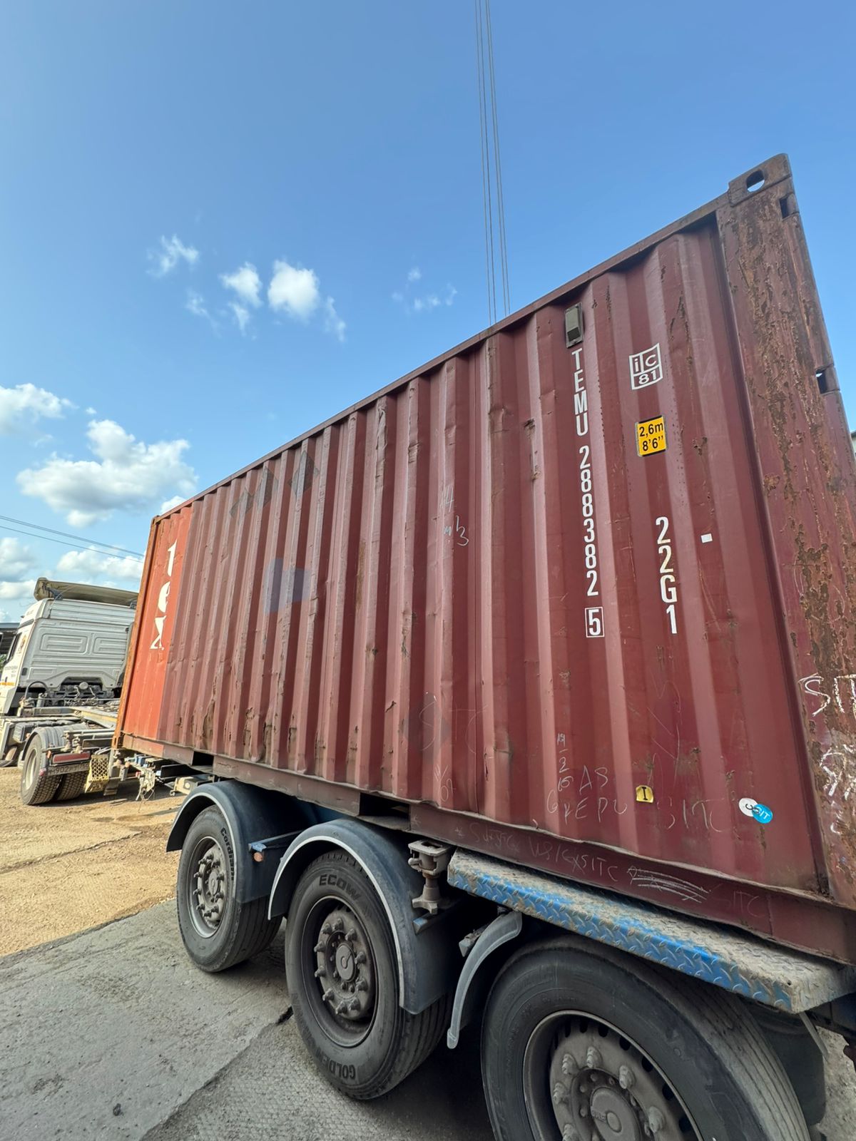 Морской контейнер TEMU2883825