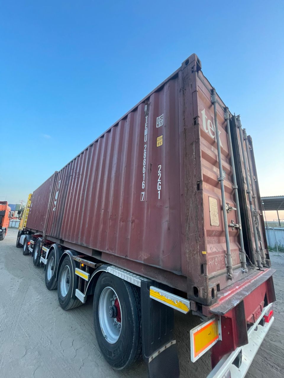 Морской контейнер TEMU2886167