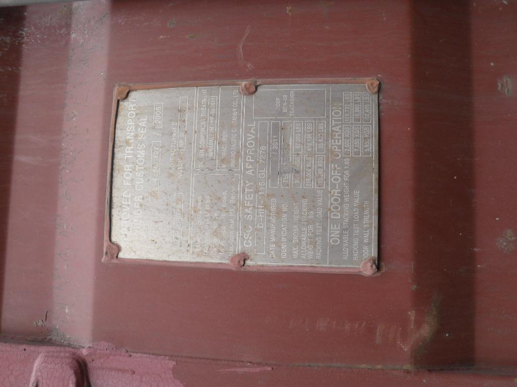 Морской контейнер TEMU2906561