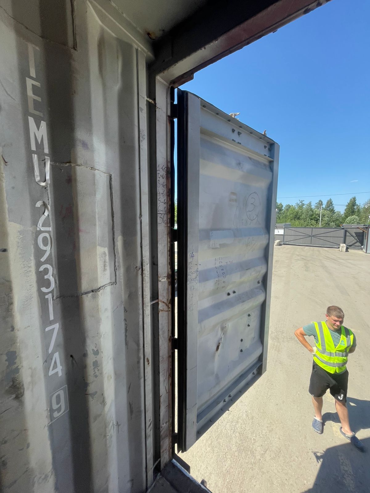 Морской контейнер TEMU2931749