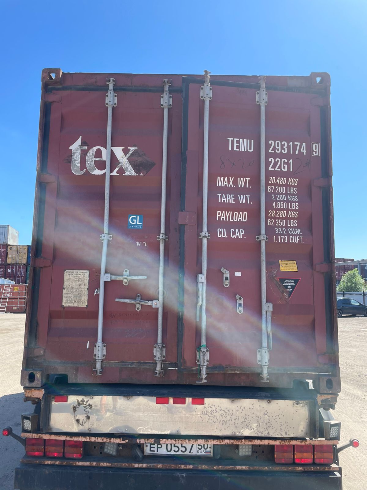 Морской контейнер TEMU2931749