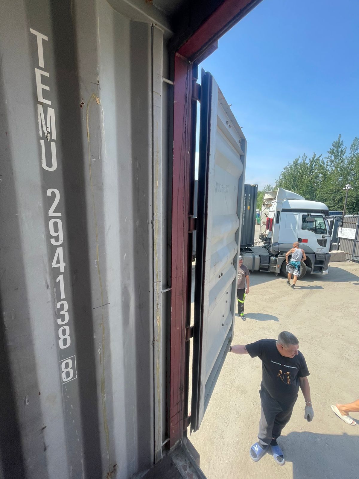 Морской контейнер TEMU2941388