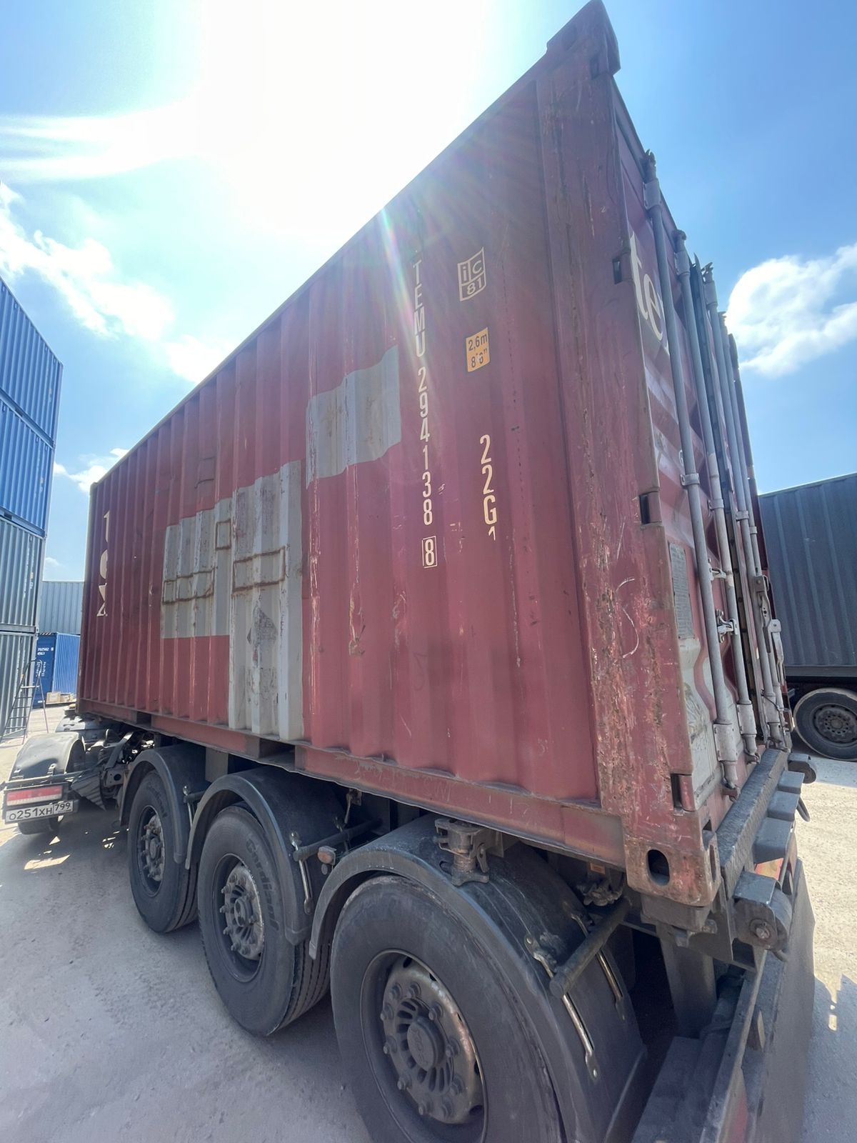 Морской контейнер TEMU2941388