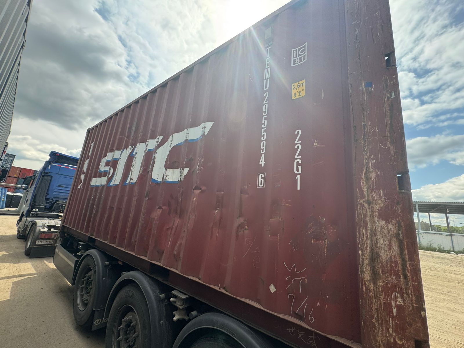 Морской контейнер TEMU2955946