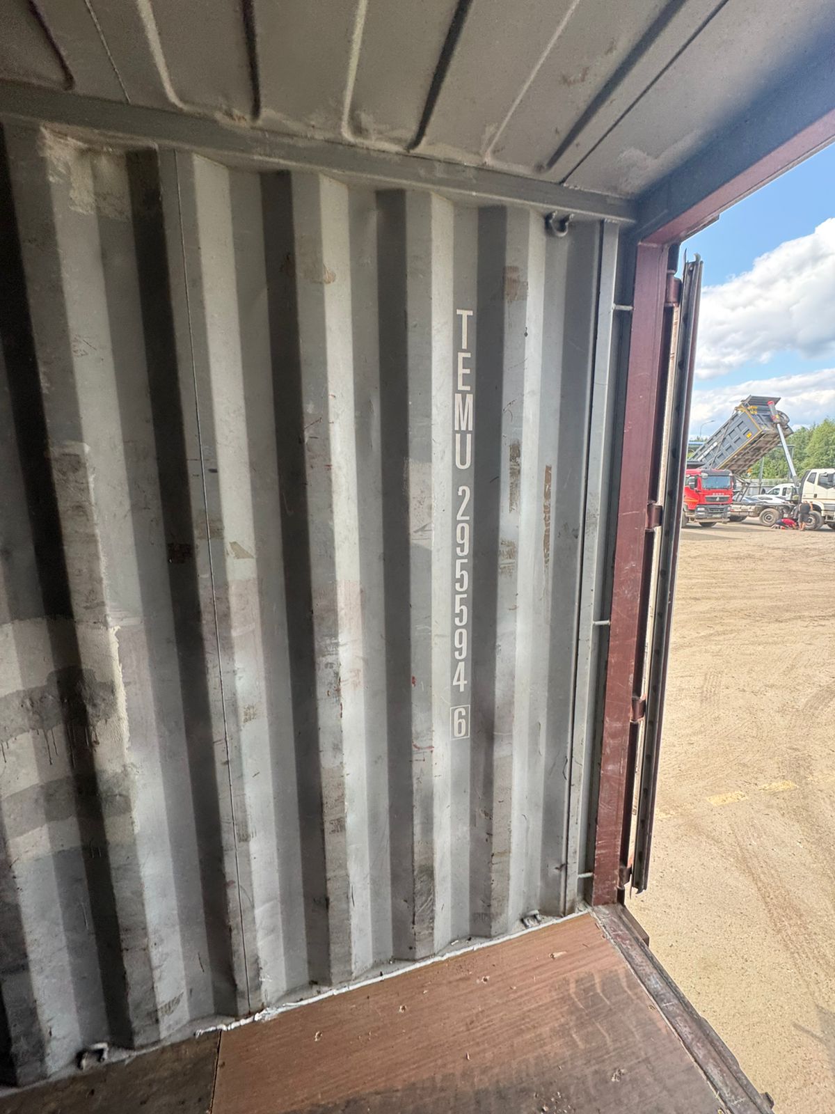 Морской контейнер TEMU2955946