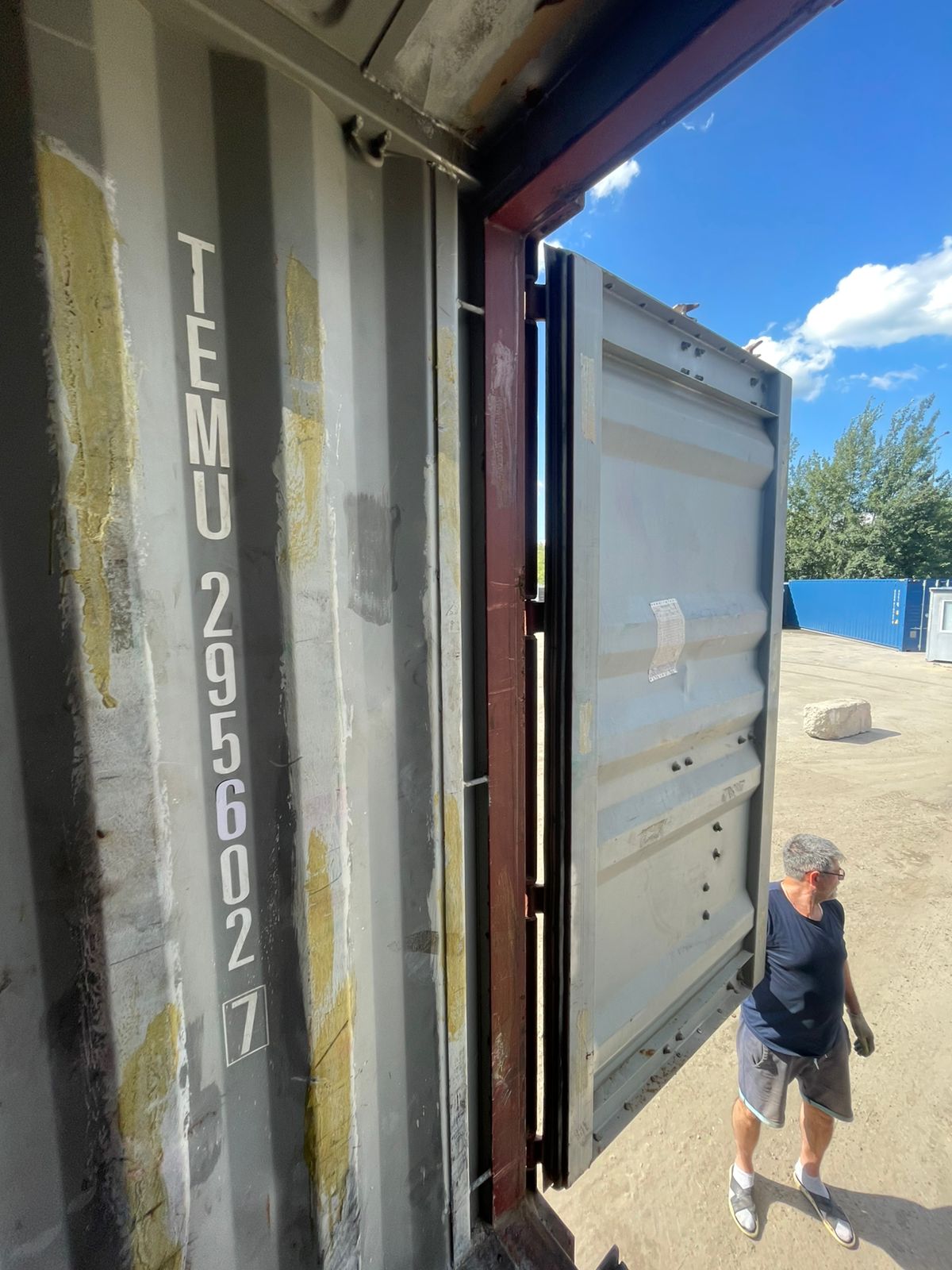 Морской контейнер TEMU2956027