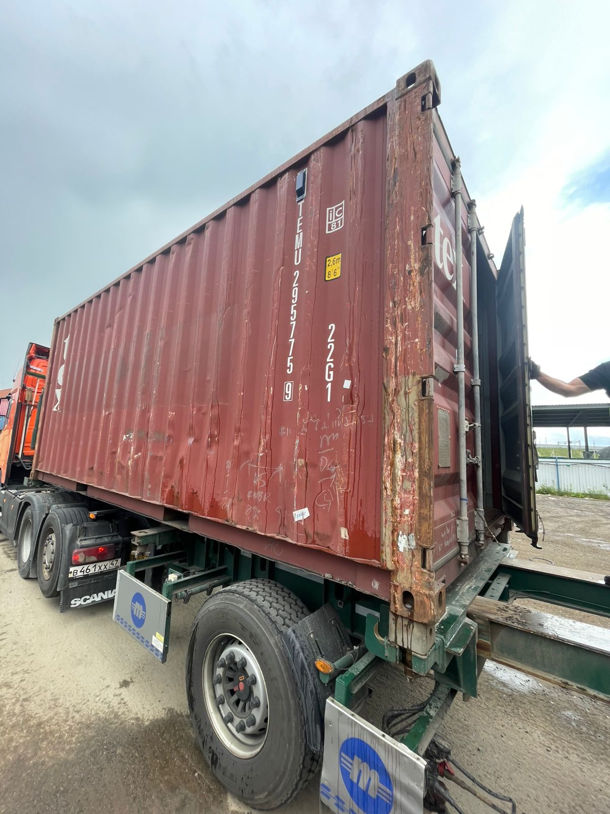 Морской контейнер TEMU2957759