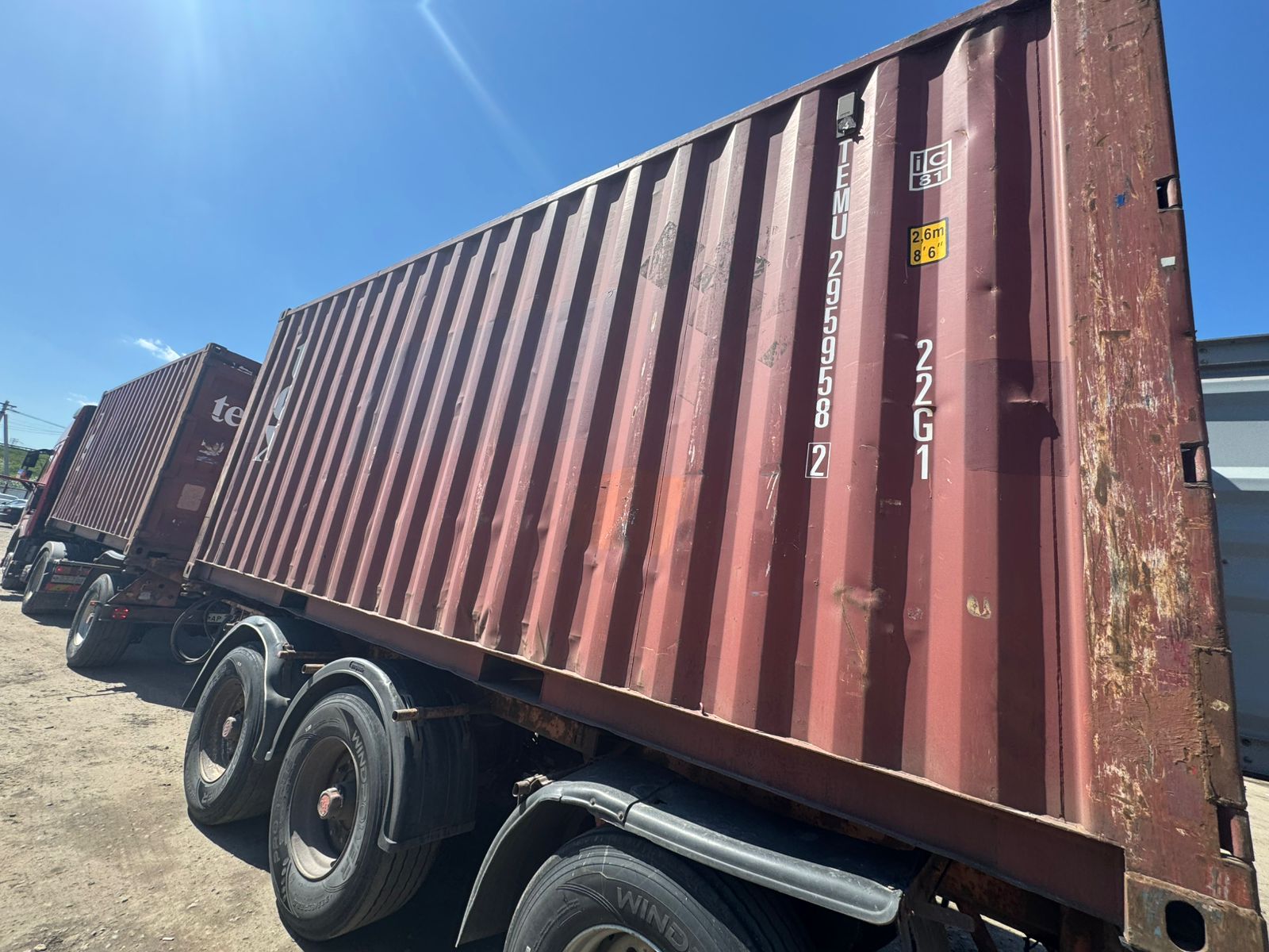 Морской контейнер TEMU2959582