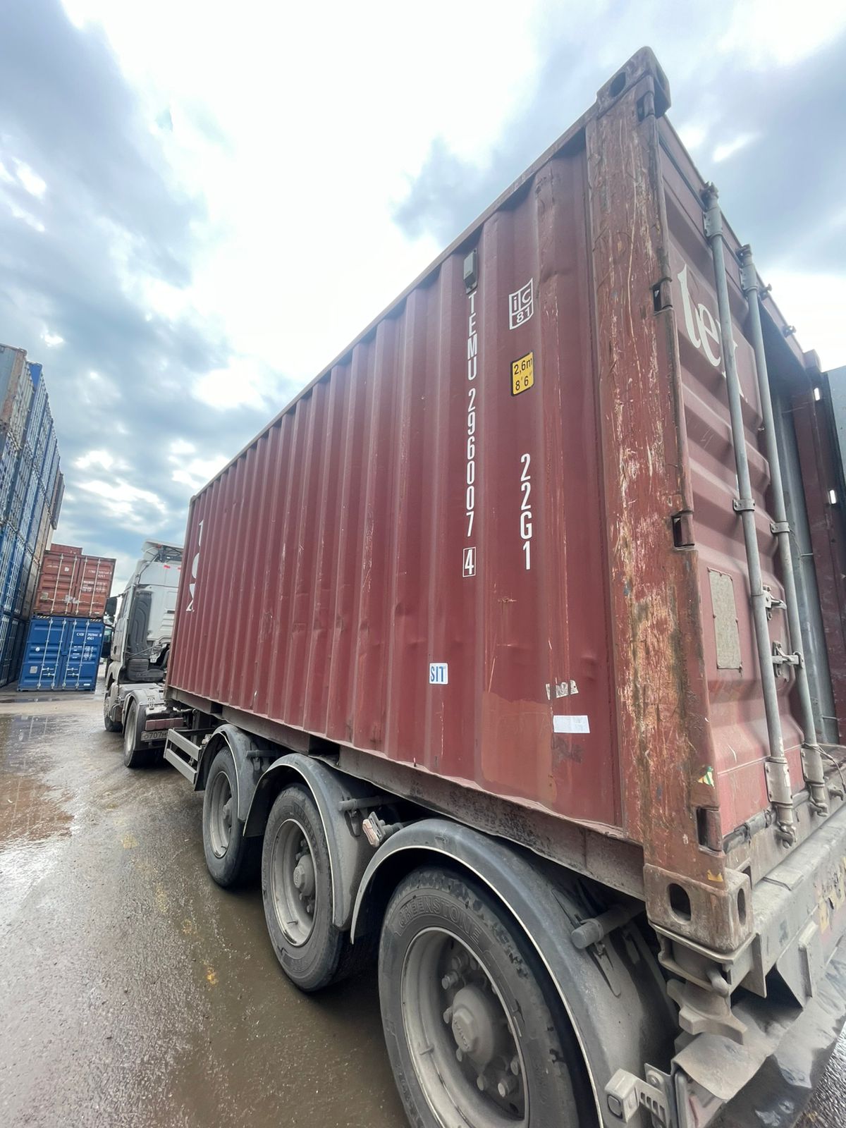 Морской контейнер TEMU2960074