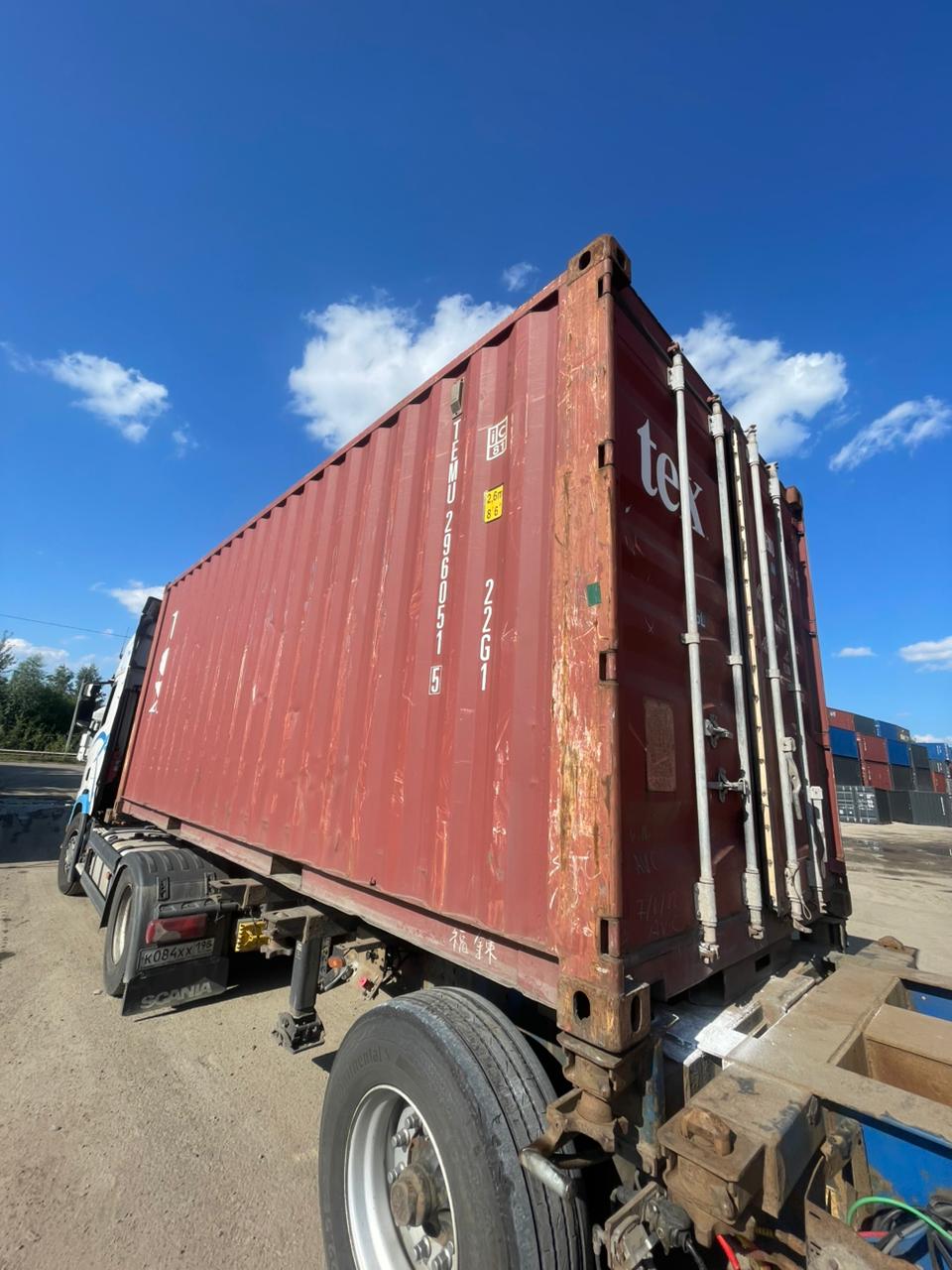 Морской контейнер TEMU2960515