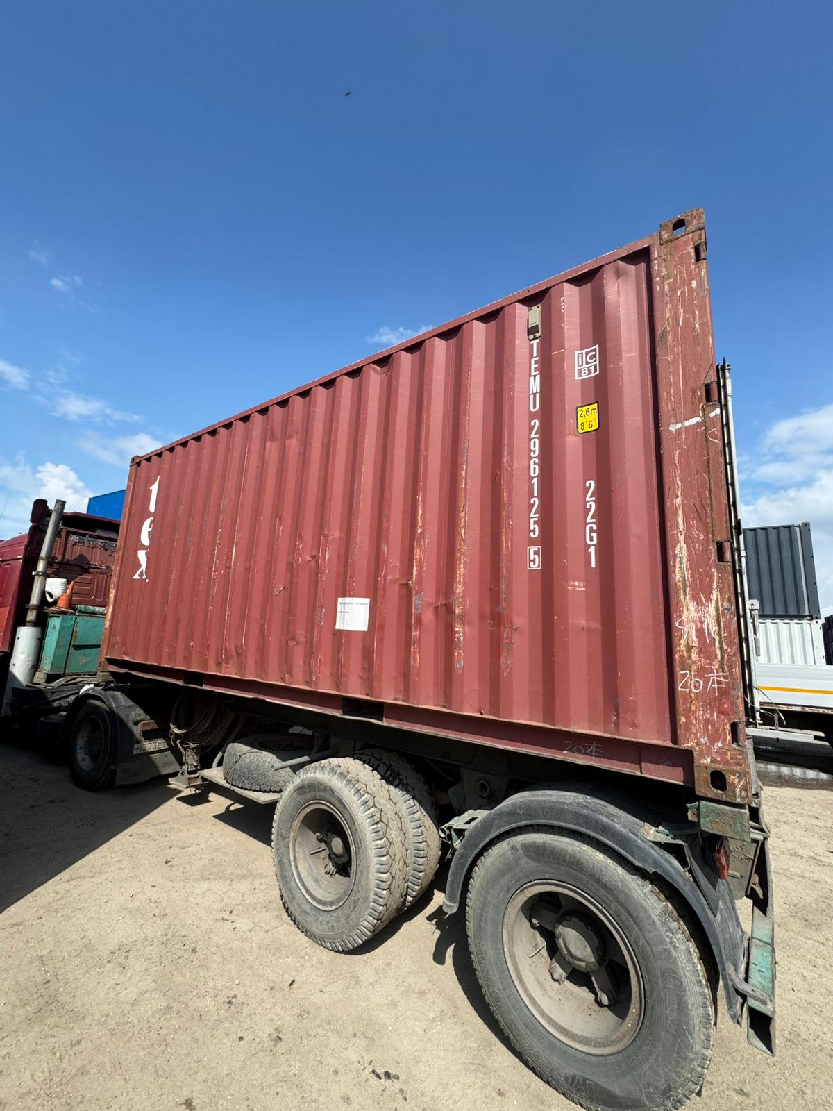 Морской контейнер TEMU2961255