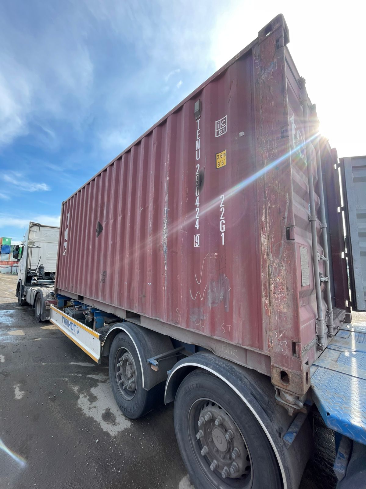 Морской контейнер TEMU2964249