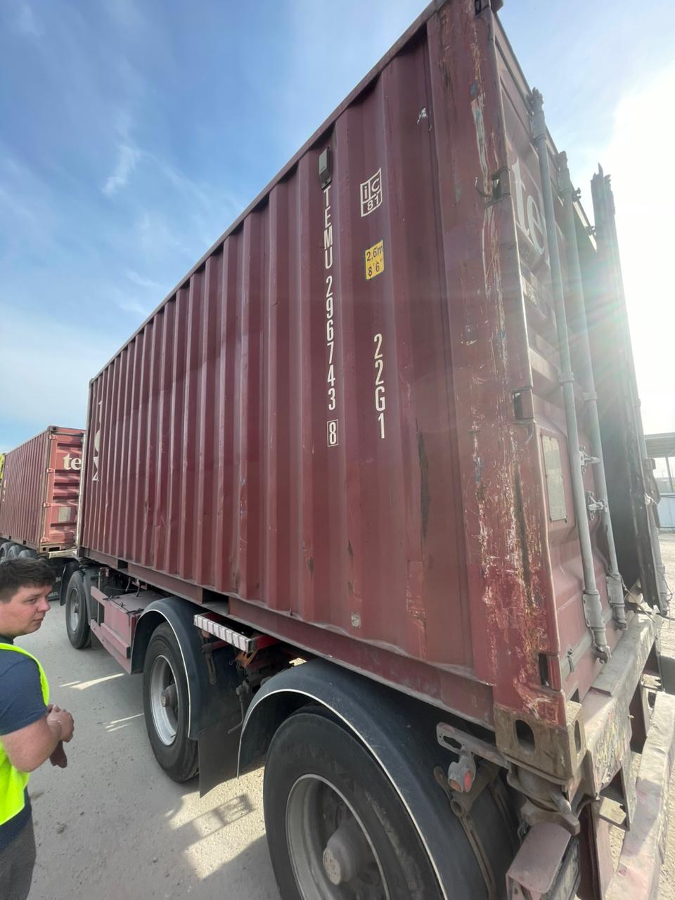 Морской контейнер TEMU2967438