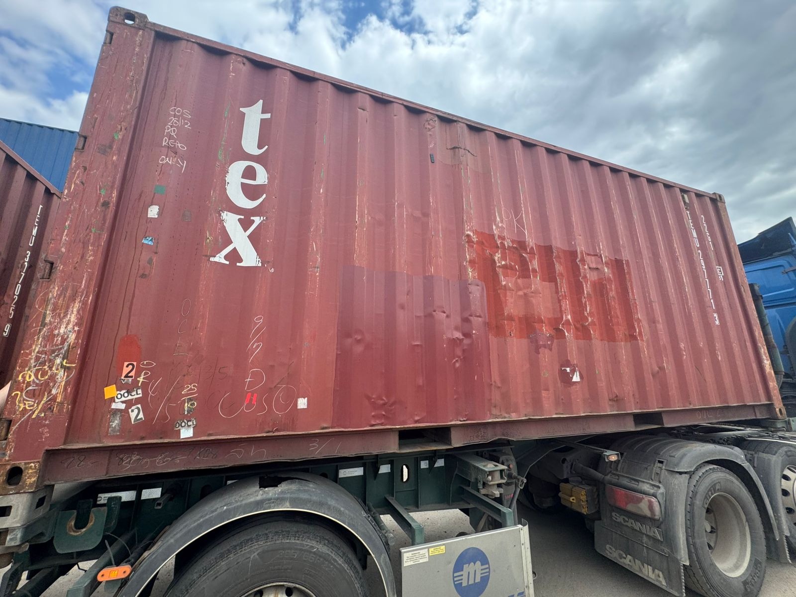 Морской контейнер TEMU2977713