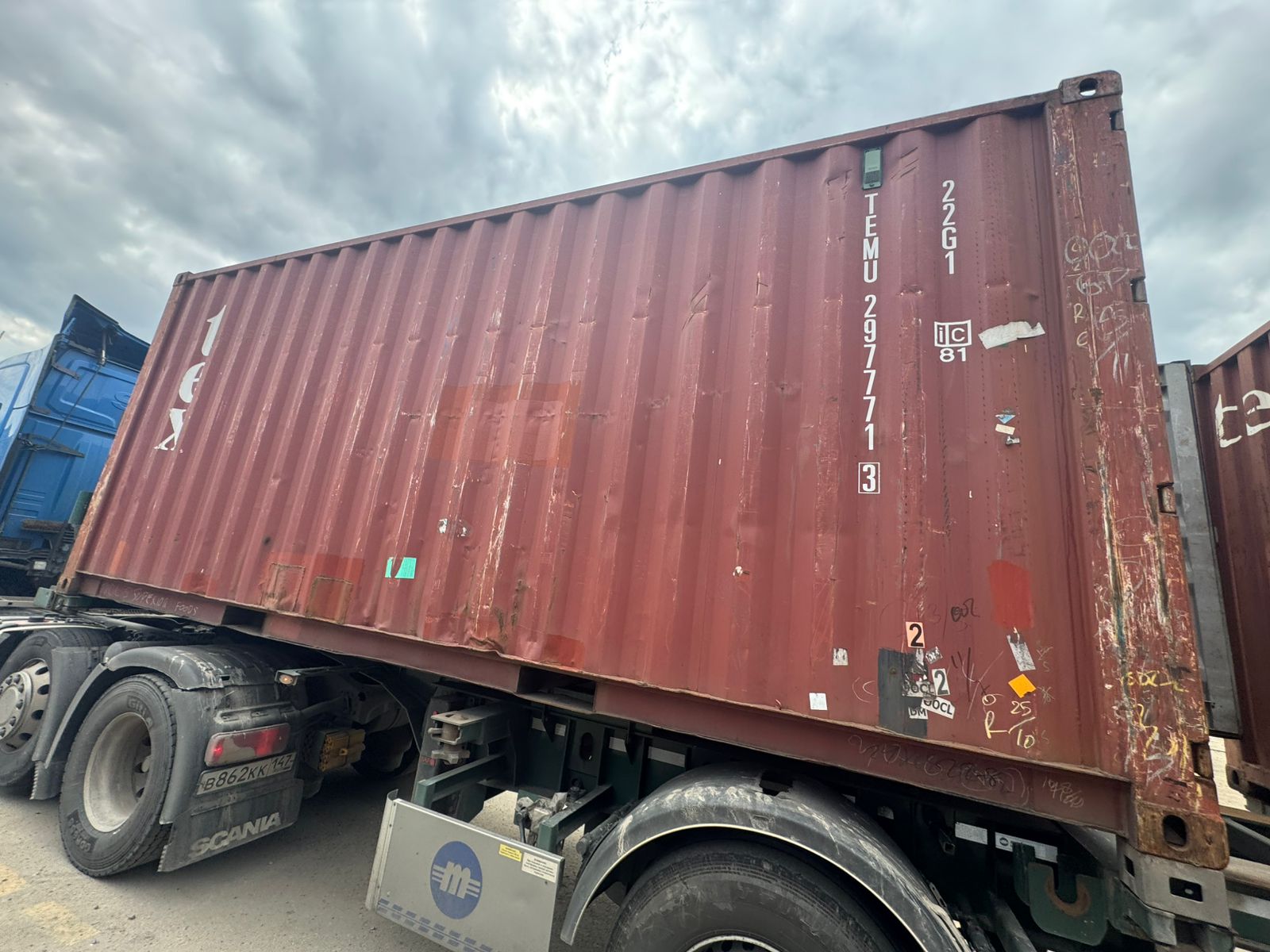 Морской контейнер TEMU2977713