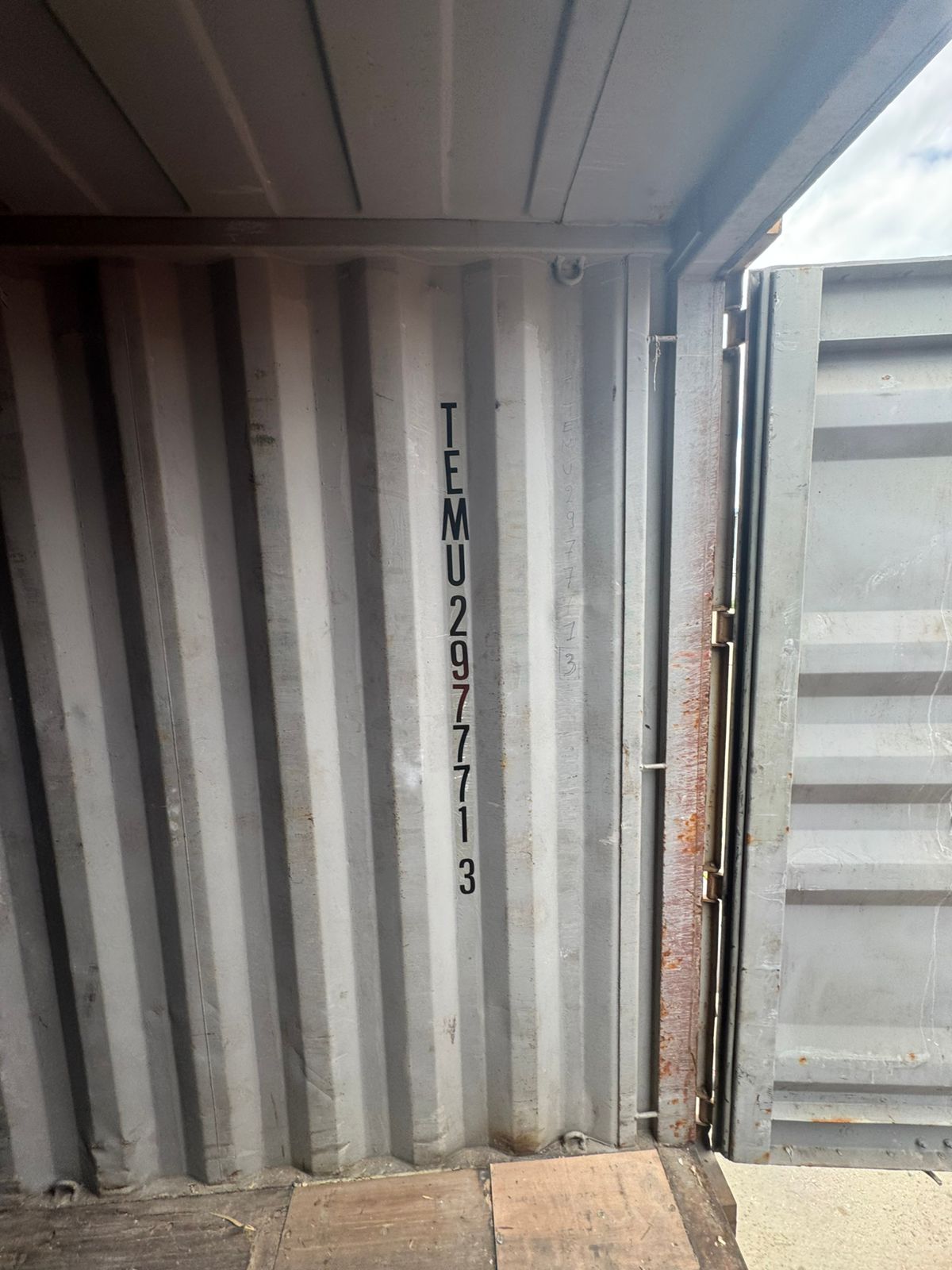 Морской контейнер TEMU2977713