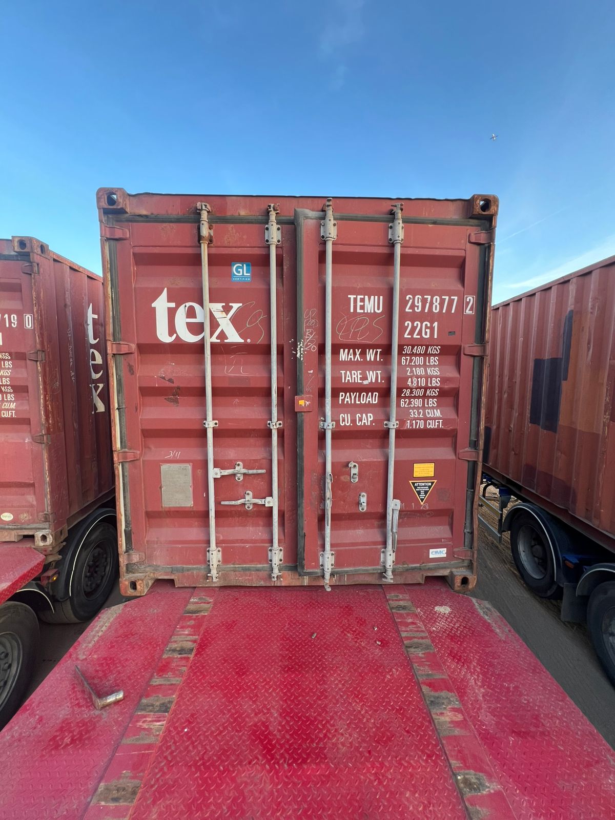 Морской контейнер TEMU2978772