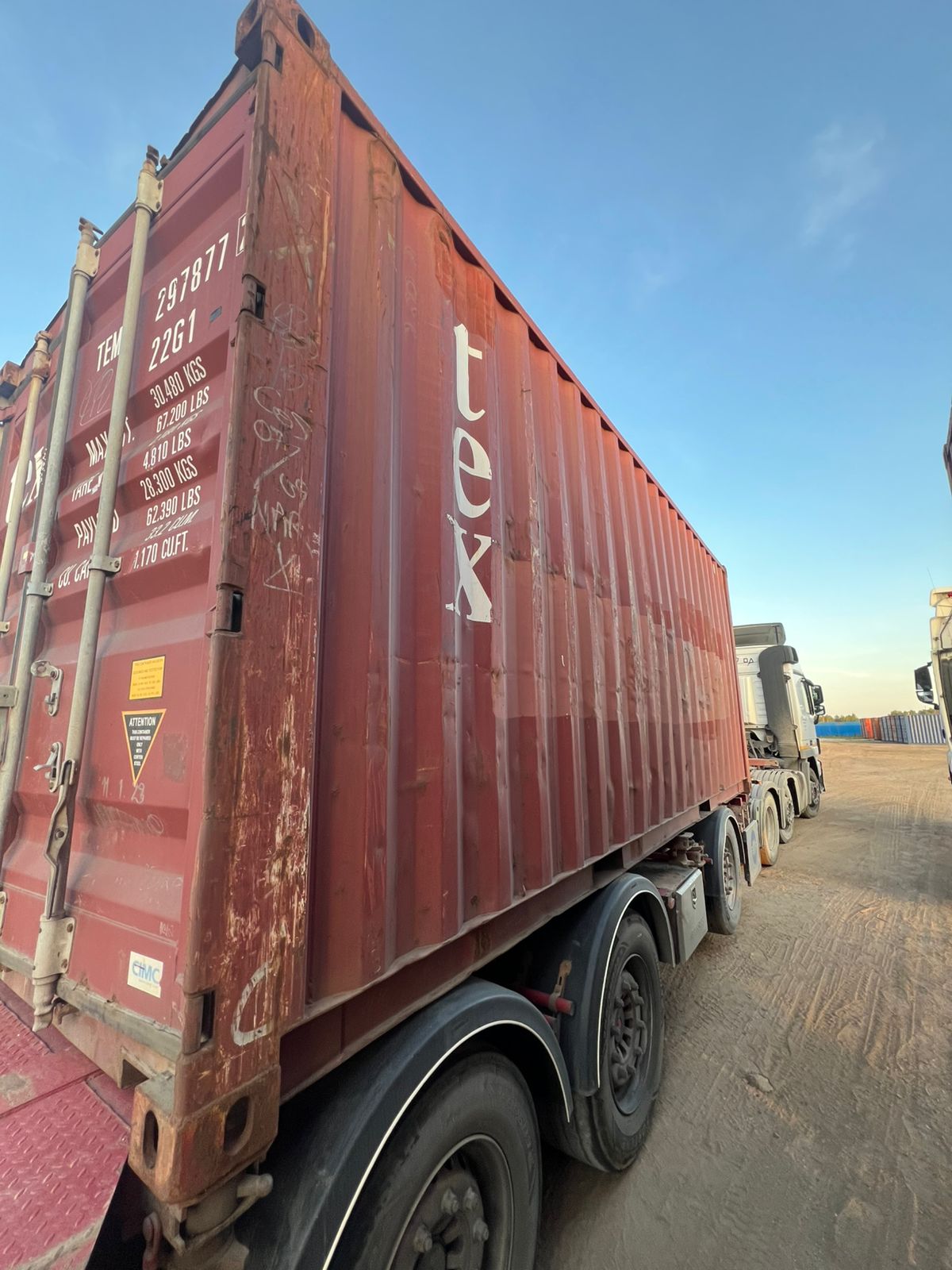 Морской контейнер TEMU2978772