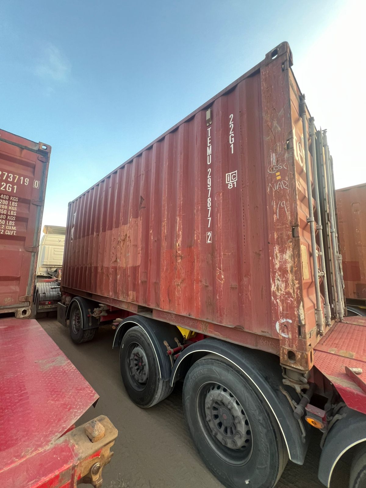 Морской контейнер TEMU2978772