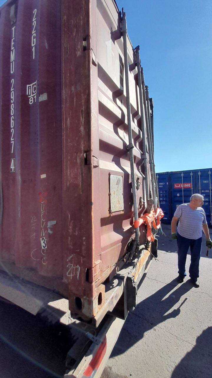 Морской контейнер TEMU2986274