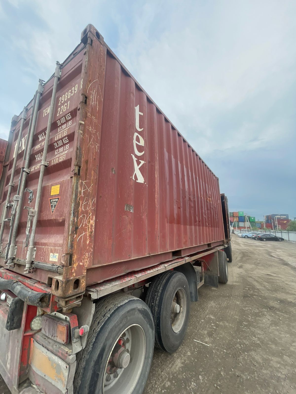 Морской контейнер TEMU2986398