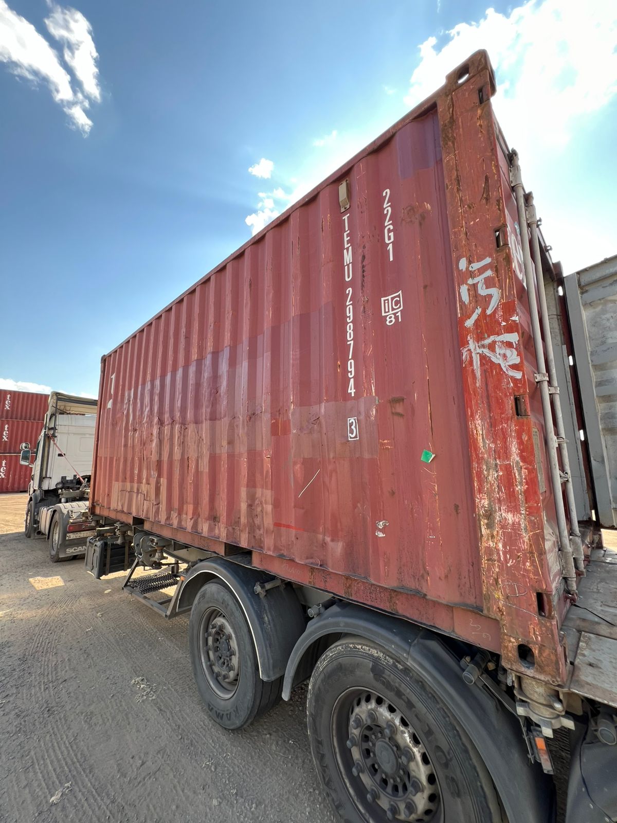 Морской контейнер TEMU2987943