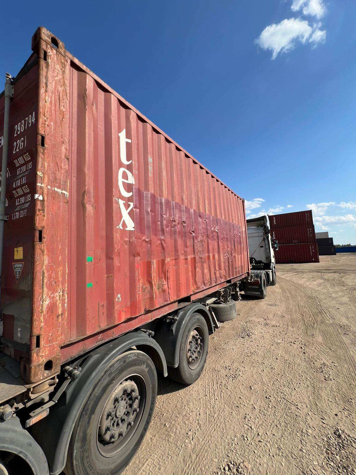 Морской контейнер TEMU2987943