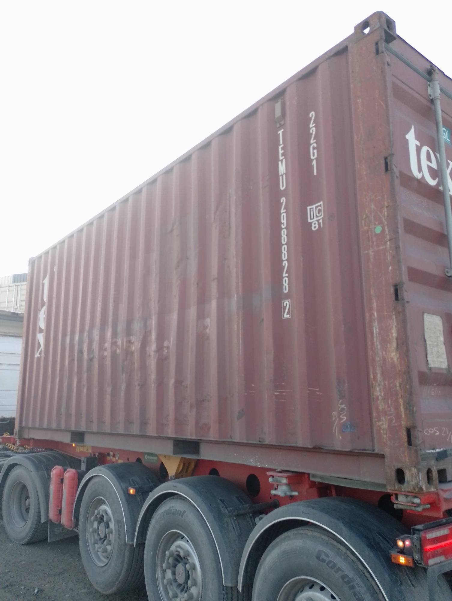 Морской контейнер TEMU2988282