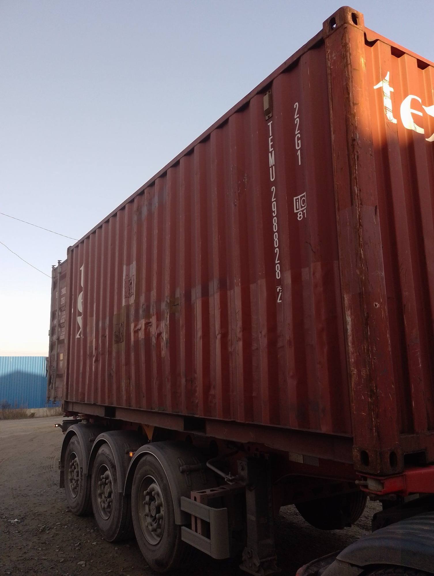 Морской контейнер TEMU2988282