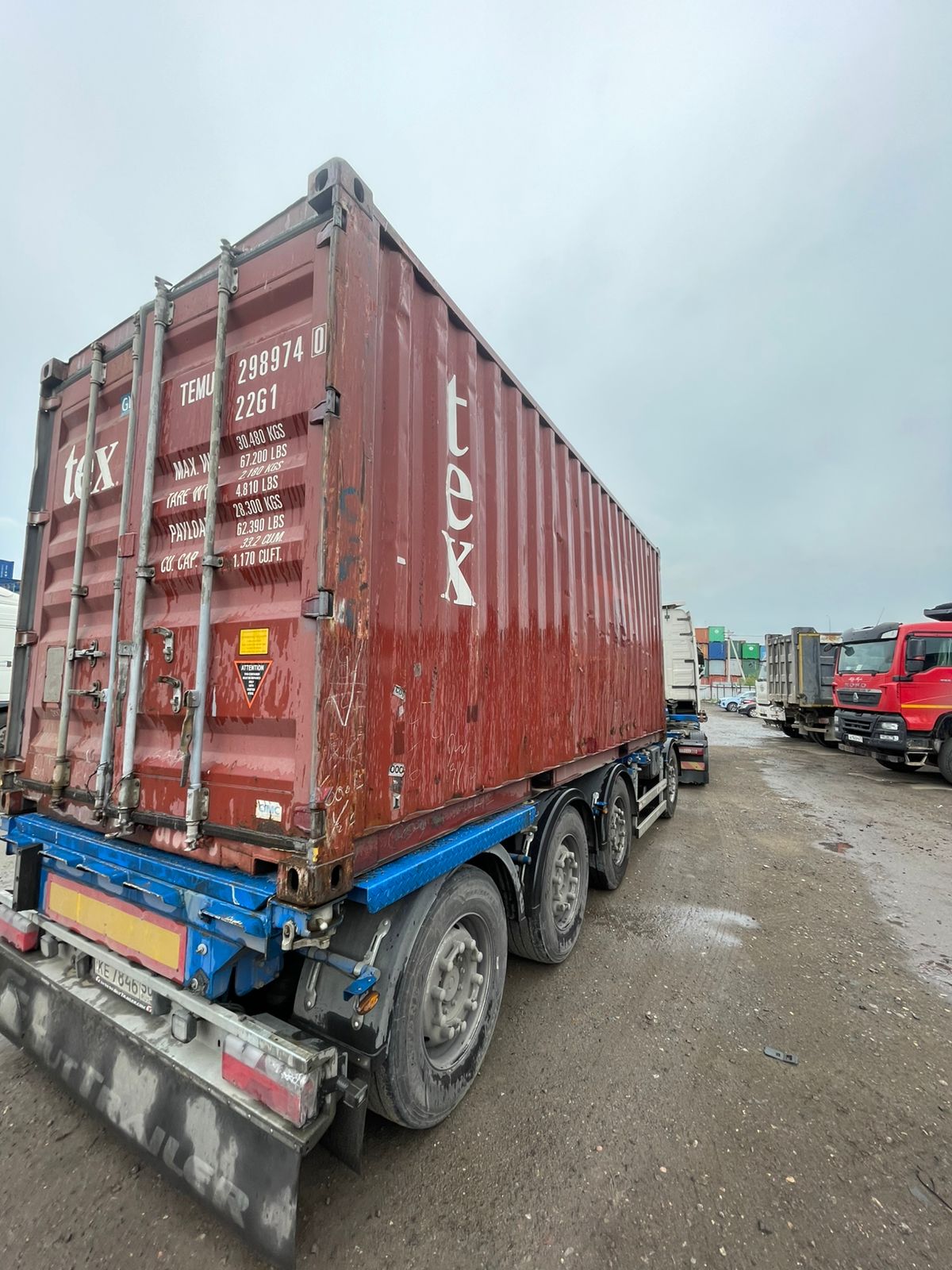 Морской контейнер TEMU2989740