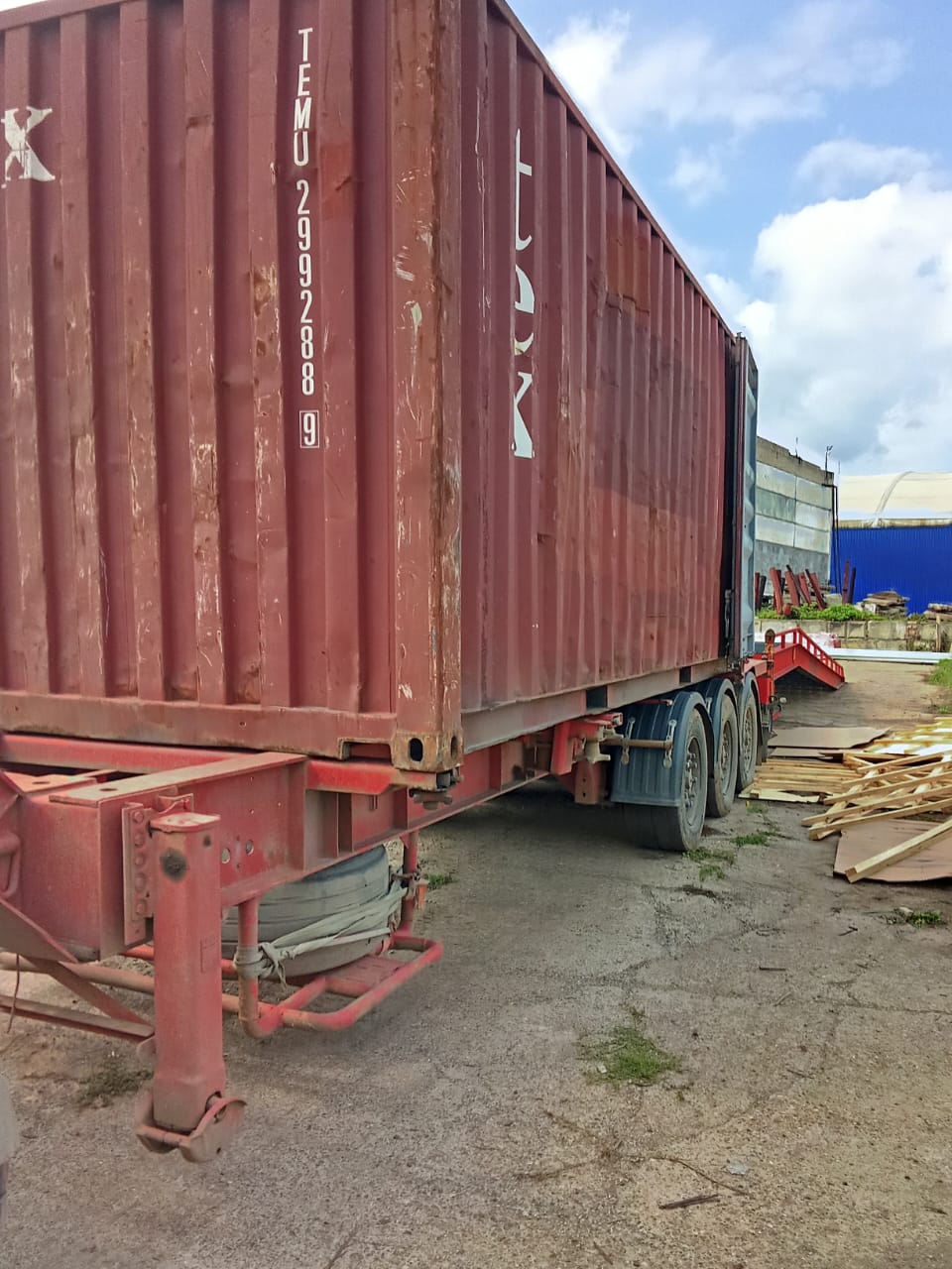 Морской контейнер TEMU2992889