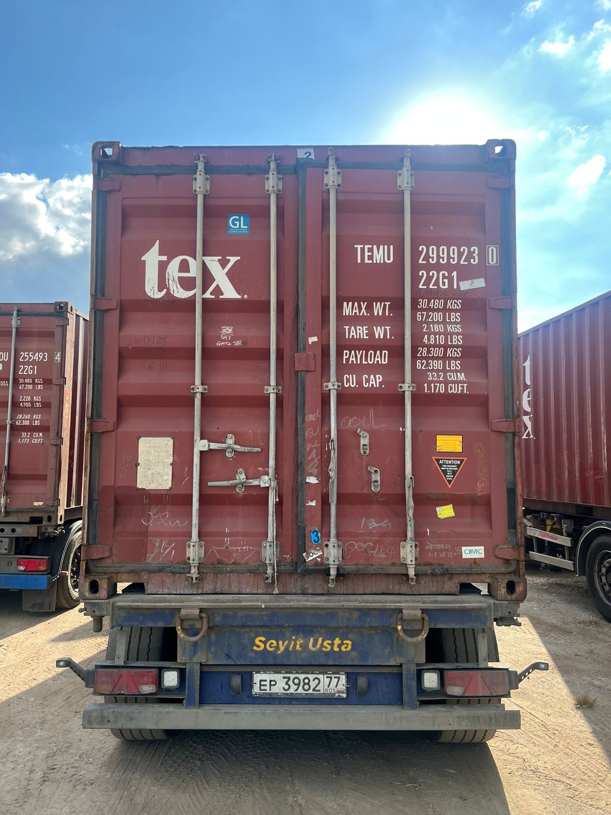 Морской контейнер TEMU2999230