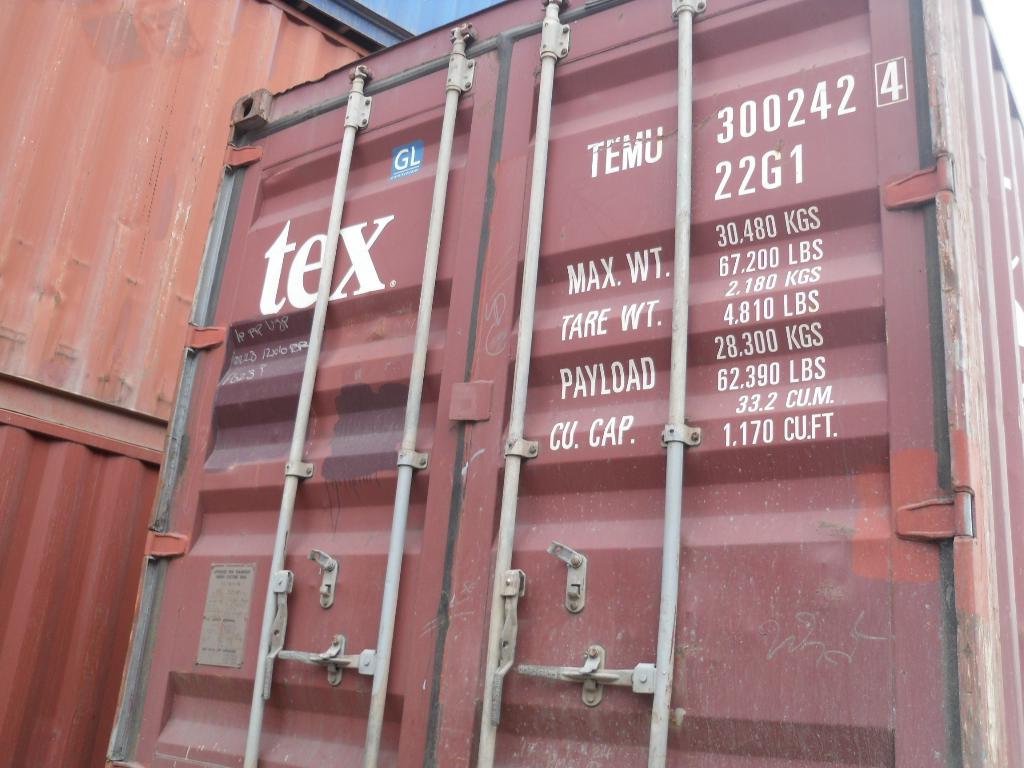 Морской контейнер TEMU3002424