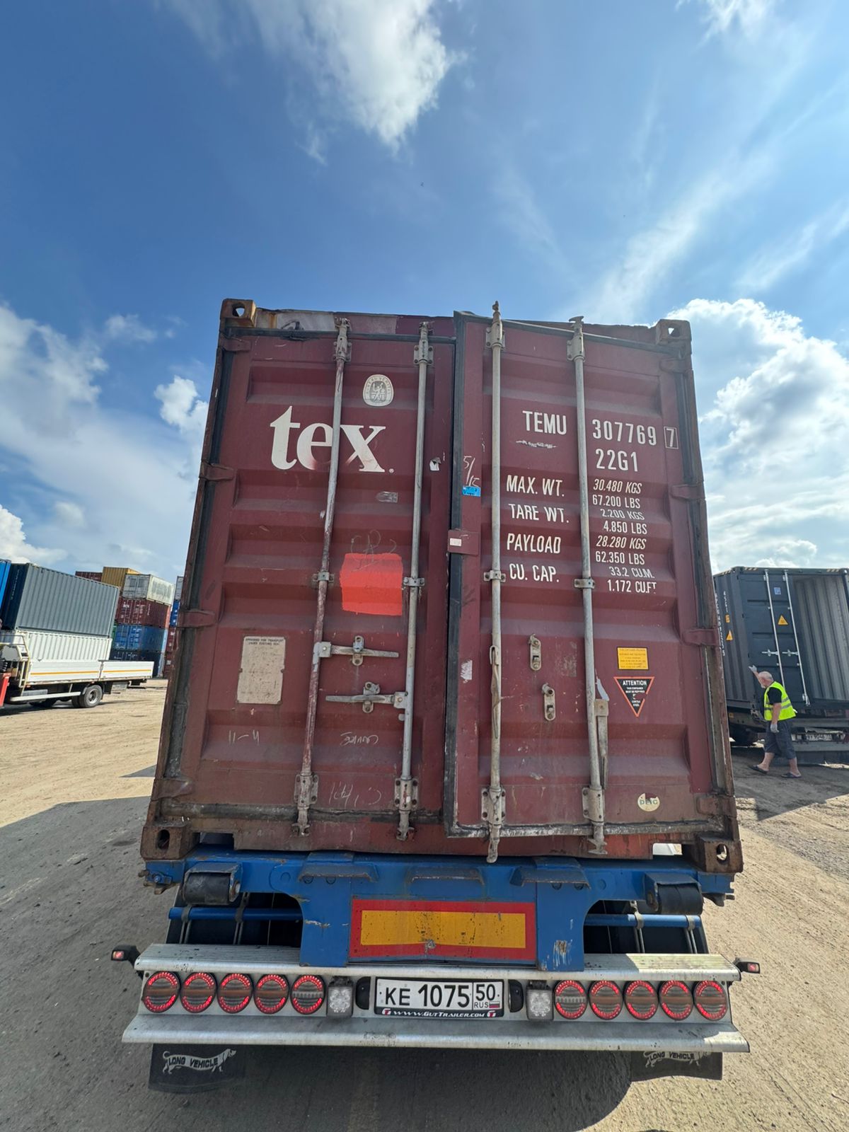 Морской контейнер TEMU3077697