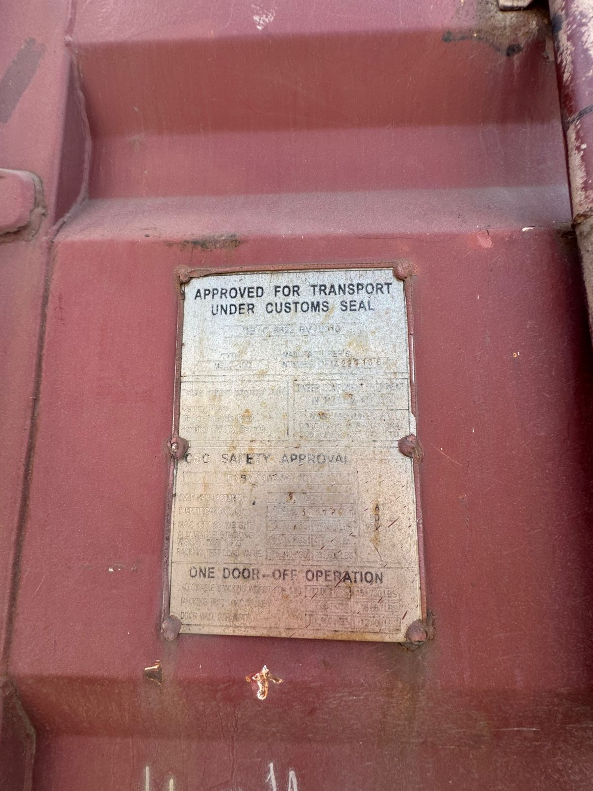 Морской контейнер TEMU3077697