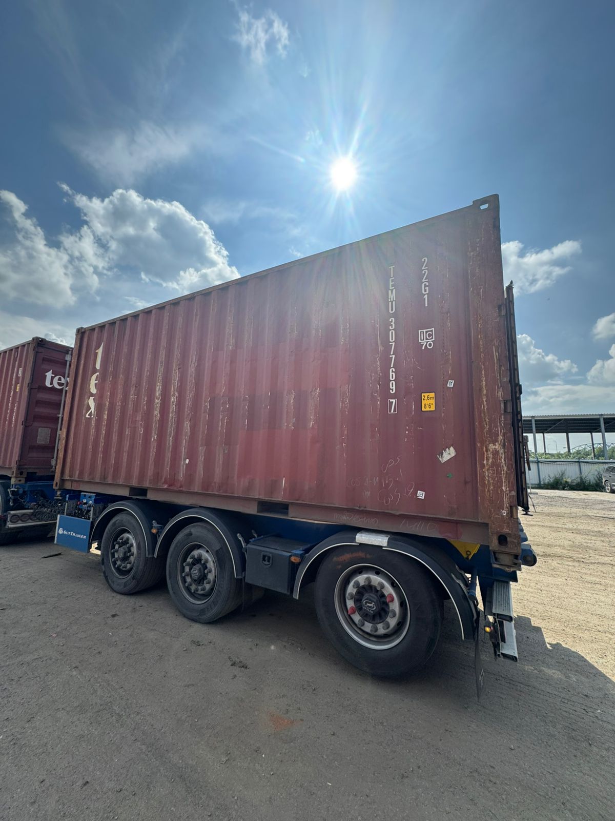 Морской контейнер TEMU3077697