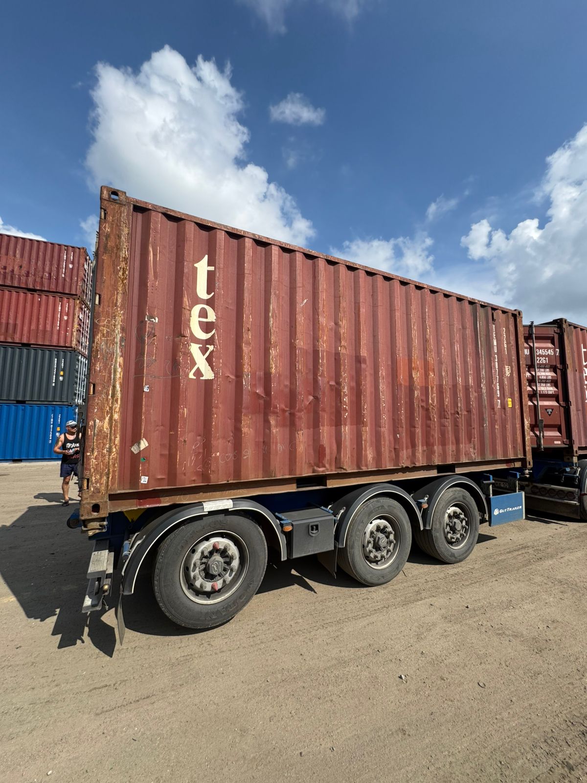 Морской контейнер TEMU3077697