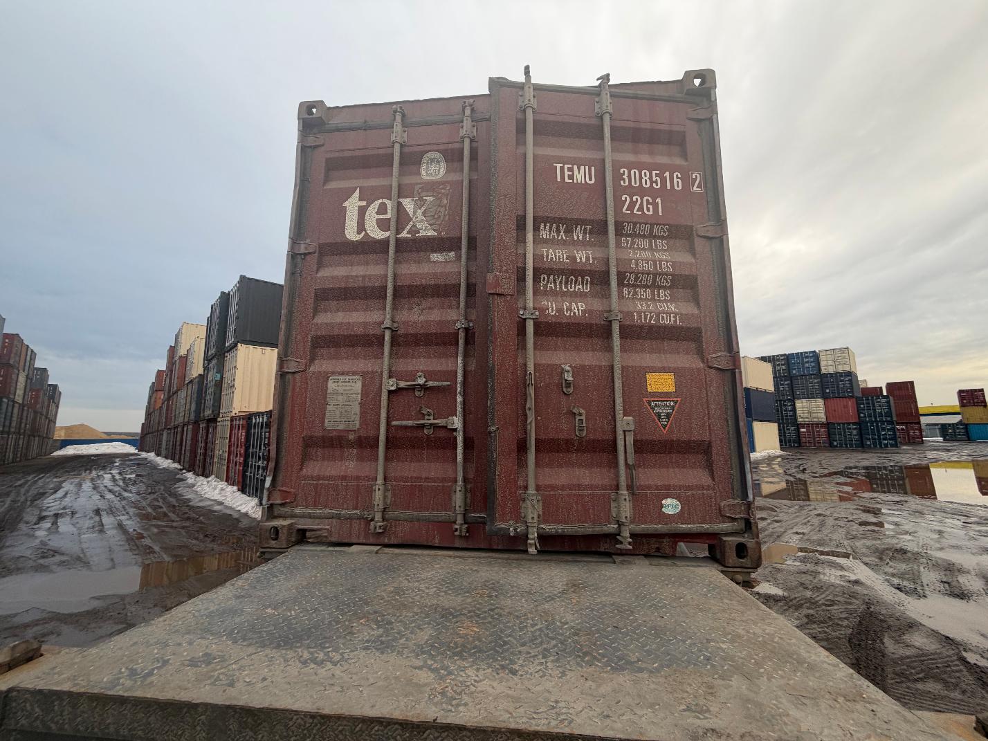 Морской контейнер TEMU3085162