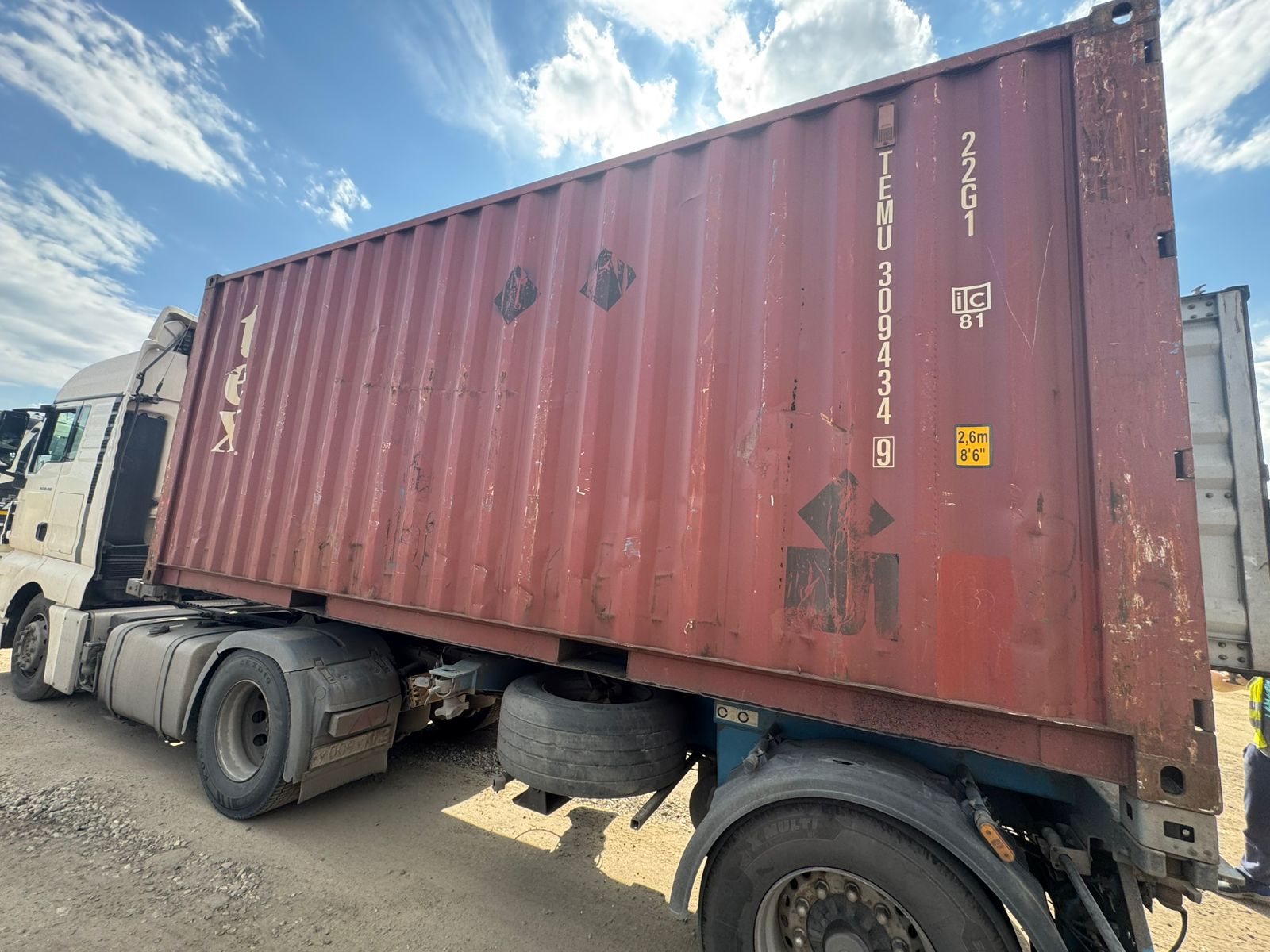 Морской контейнер TEMU3094349