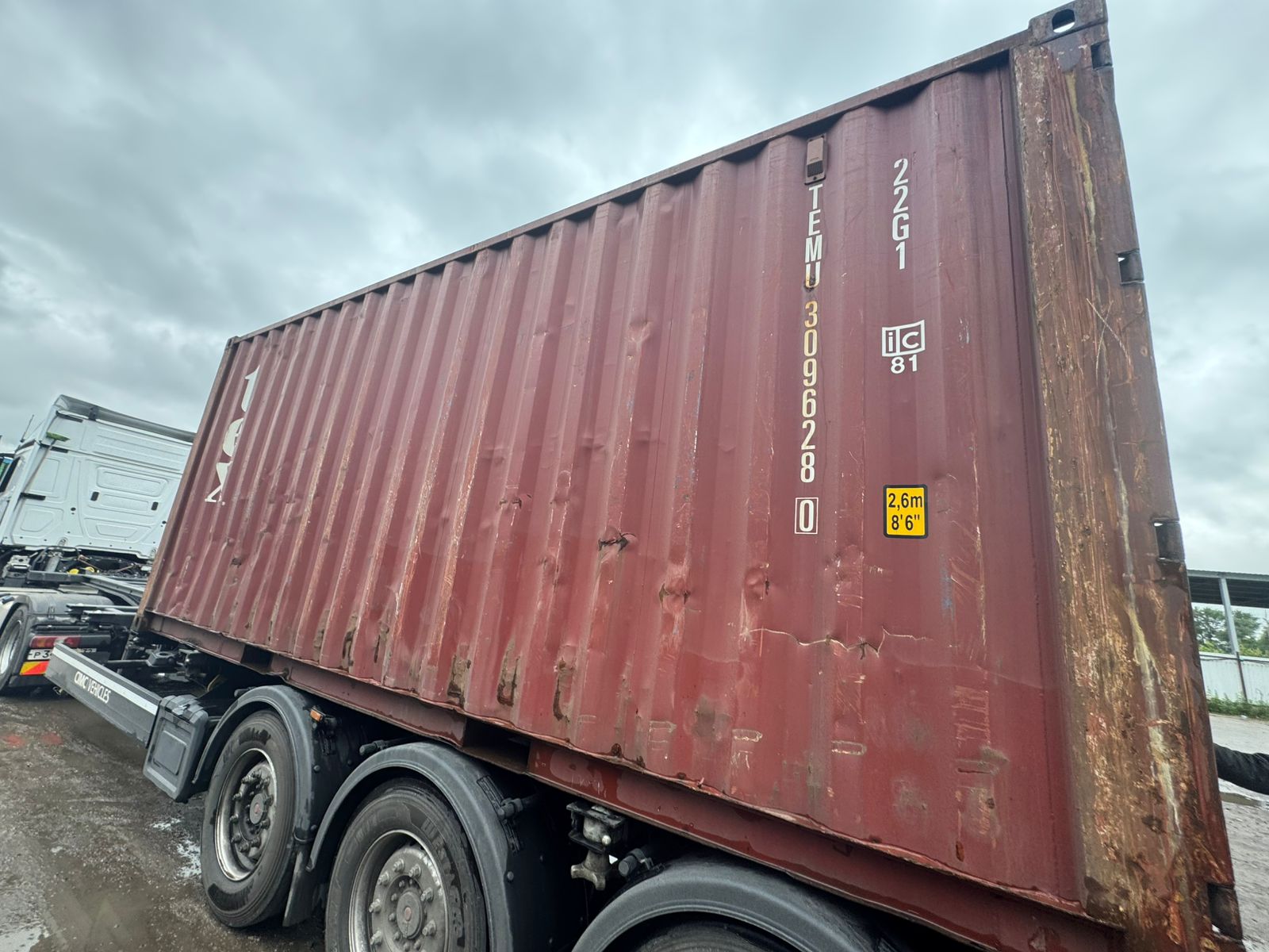 Морской контейнер TEMU3096280