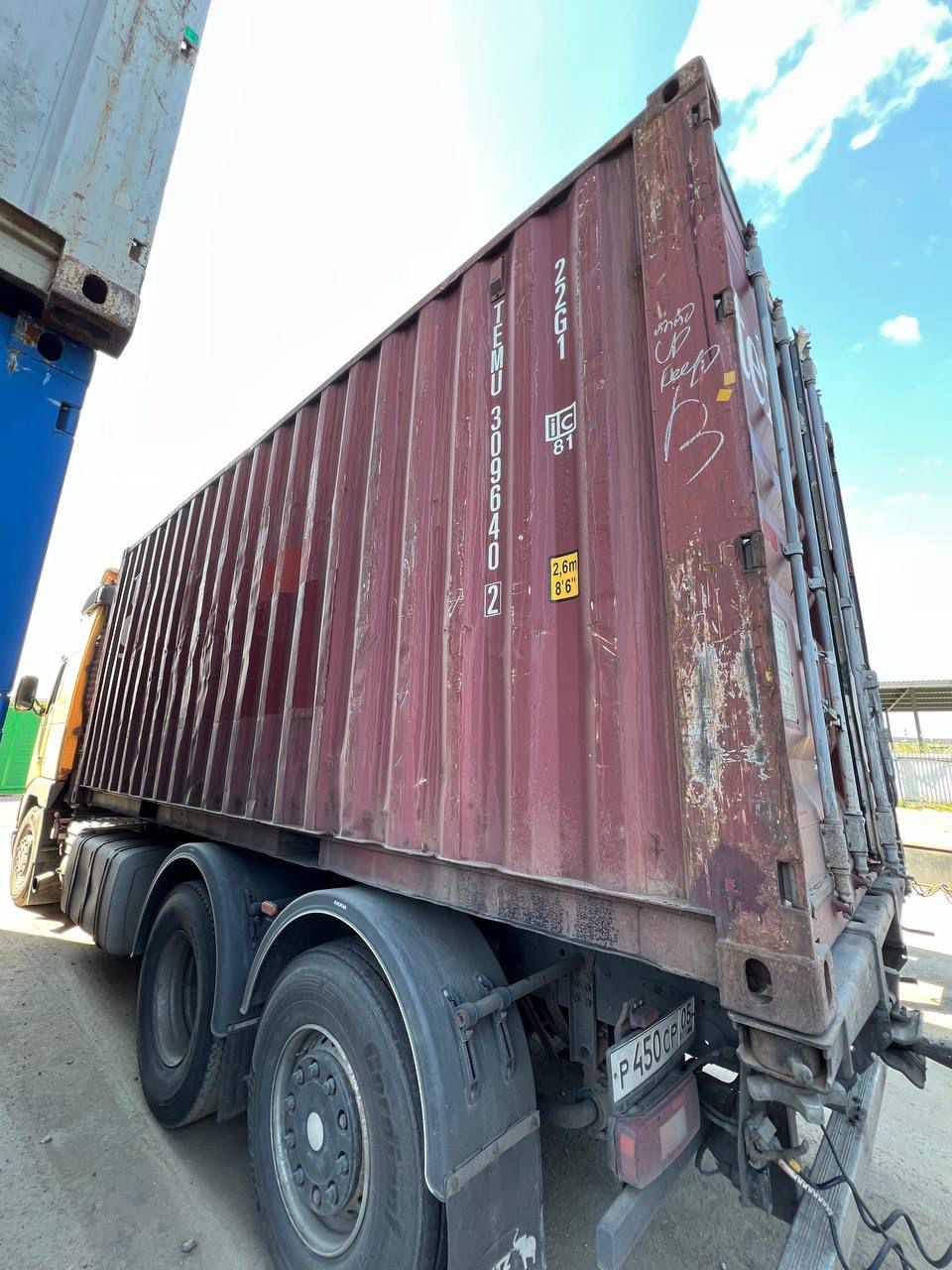 Морской контейнер TEMU3096402