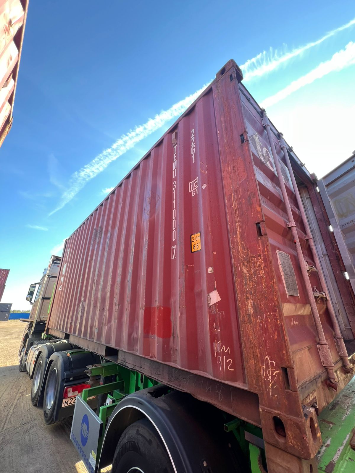 Морской контейнер TEMU3110007