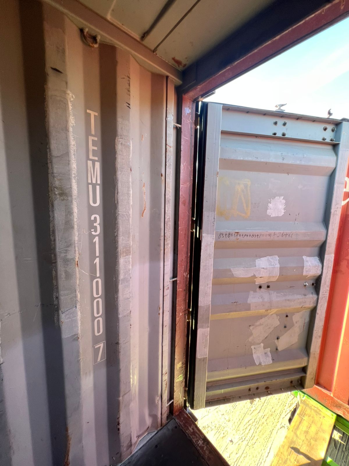 Морской контейнер TEMU3110007