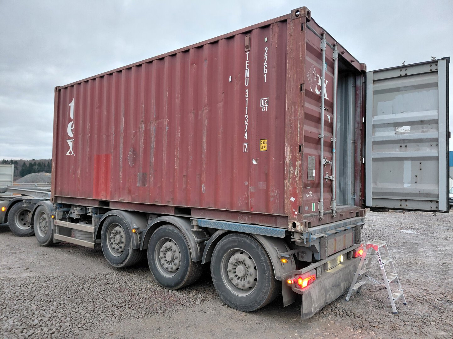 Морской контейнер TEMU3113747