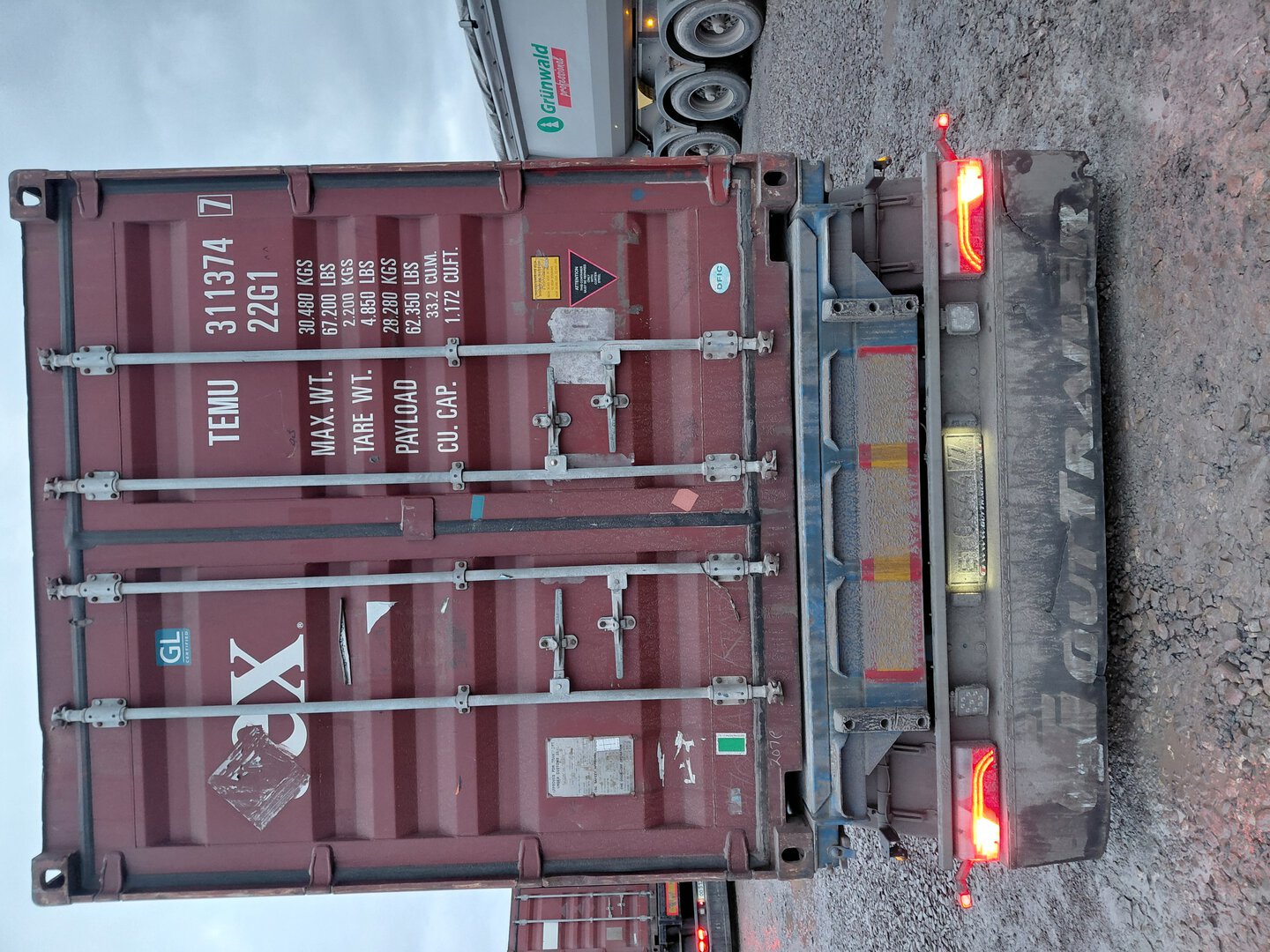 Морской контейнер TEMU3113747