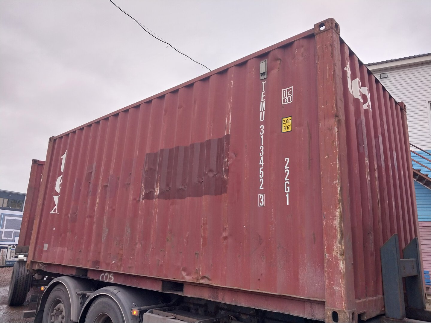 Морской контейнер TEMU3134523