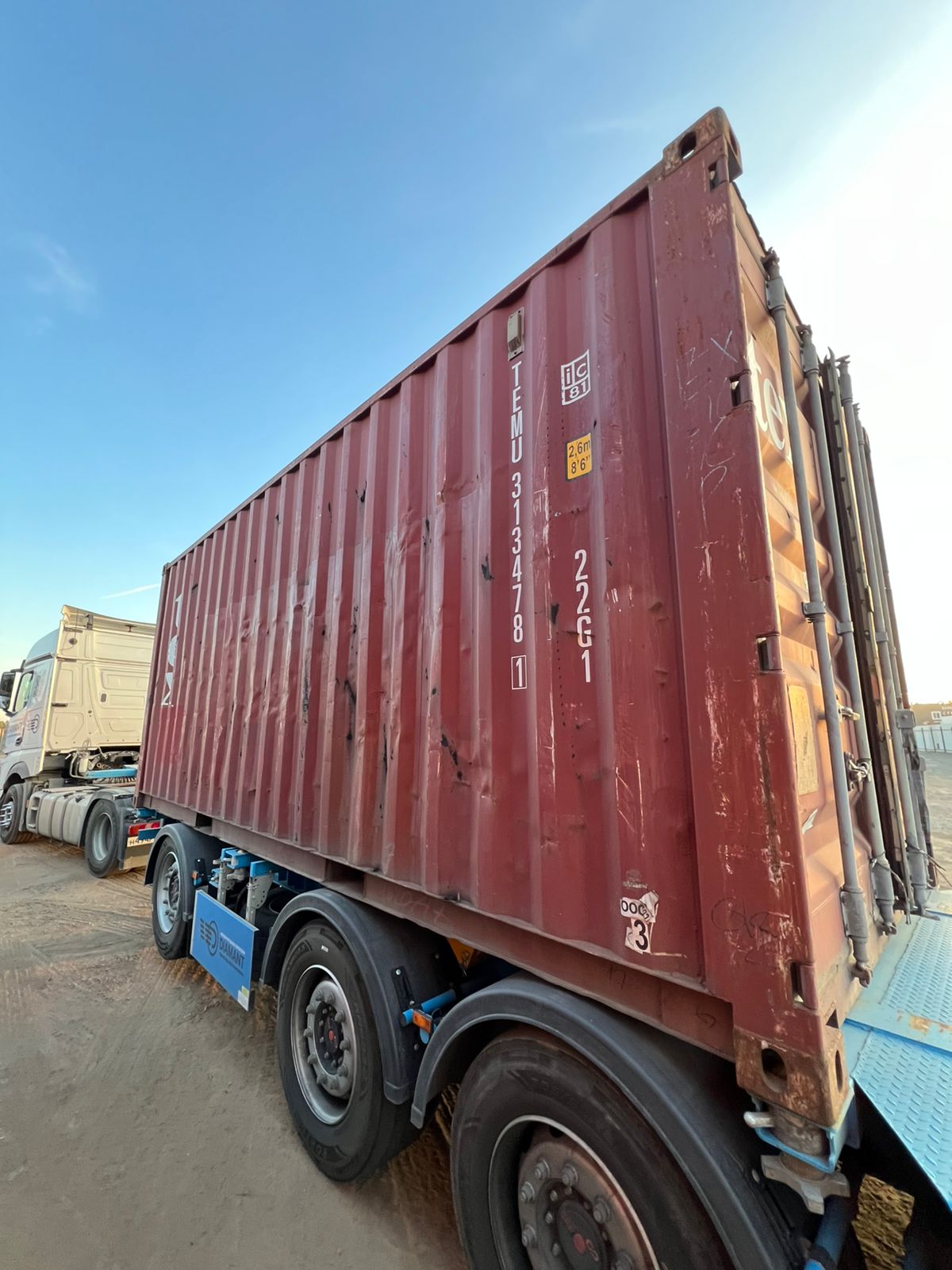 Морской контейнер TEMU3134781