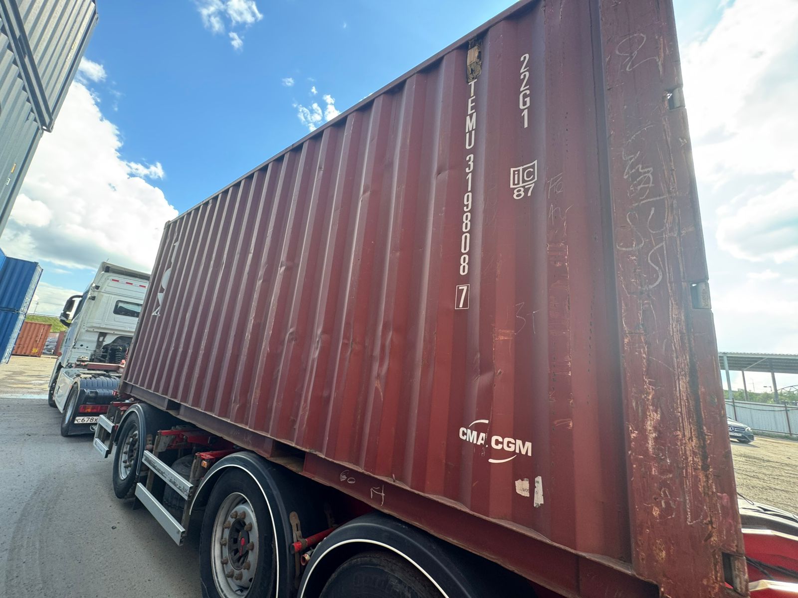 Морской контейнер TEMU3198087